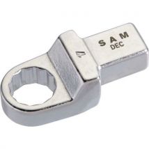 Ongecentreerd ring met vierkant aansluiting 14x18 mm - SAM Outillage - Brand