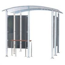 Rokersafdak design 6 m² - Losstaand - Mottez
