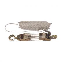 Handtakel Met Koord, Nylon Hijstouw, - Tractel