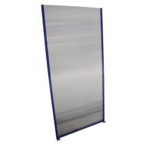 Paneel Voor Rokersafdak Blauw, - Larbaletier