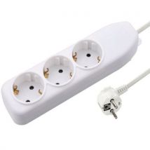 Contactdoos Manutan 230 V Met 3 Aansluitingen Gs, - Manutan Expert