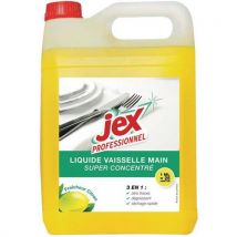Vloeibaar handafwasmiddel Jex Professionnel citroen - Fles 1 l of 5 l - Jex