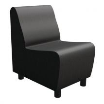 Fauteuil 1 Zitplaats Izari Zwarte Coating, - Sokoa