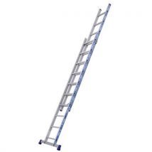 Tubesca-Comabi - Met de hand uitschuifbare ladder Platinium Afix - 2 delen - Tubesca