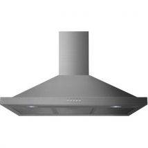 Schouw afzuigkap 440 m3 druktoetsen KH92-3INOX - Exquisit - Exquisit