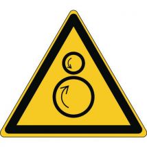 Bord Stralingsgevaar Hard 10 X 8,7 Cm, - Brady