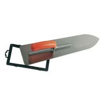 Vloerspaan Rvs Lemmet 55x12/9 Aluminium Met Open Handvat, - Mondelin