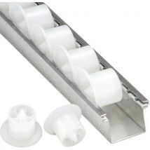 Rollenband kunststof- Lichte lasten - Lengte 3000 mm - Bito - Bito
