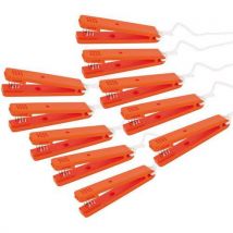 Controletang voor oriëntatieloop oranje - set van 10 - Orientsport - Orientsport