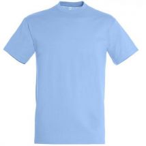 Set van 4 - T-shirt Classic 150 G Lichtblauw Xs.,