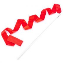 Lint Voor Ritmische Gymnastiek Met Stok 400 Cm Rood, - Tremblay