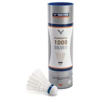 Badmintonshuttle NS-1000 wit medium - set van 6 - Victor - Victor