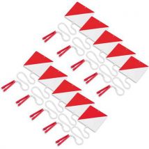 Orientatiemarkers + markeertangen - Set van 10 - Orientsport - Orientsport