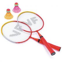 Badmintonracket Kind + 2 Mini Shuttles - Set Van 2,