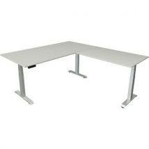 Zit/sta bureau Move 4 new, elektrisch, B200xD100xcm+add on 120x80cm - Kerkmann