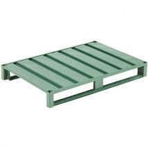 Metalen pallets - Breedte 1000 mm - Draagvermogen 2000 kg - Brand