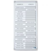 Presentiebord Hoogte 74,5 Cm Breedte 24 Cm, - Smit Visual