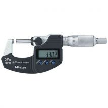Mitutoyo - Waterdichte digitale micrometer - Capaciteit van 0 tot 25 mm