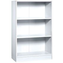 Bibliotheekkast Wit Mont.dienst:ja L:gemelamineerd, - Hammerbacher