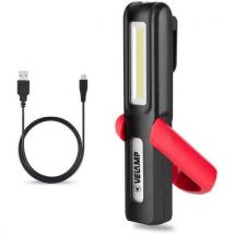 Oplaadbare 2-in-1 werklamp met magneet - Velamp - Velamp