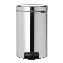 Afvalbak Met Pedaal Newicon 12 L Rvs - Brabantia, - Brabantia