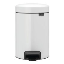 Afvalbak Met Pedaal Newicon 3 L Wit - Brabantia, - Brabantia
