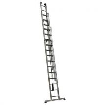 Schuifladder met koord PRC3 - 3-delig - Centaure
