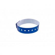 Polsband Voor Evenementen Maat L - Metaal - Koningsblauw,