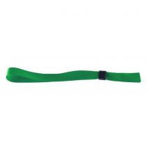 Polsband Textiel Satijnzacht 15 Mm Met Gespsluiting - Groen,