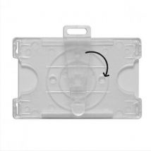 Badgehouder Met Twee Posities: Horizontaal En Verticaal,