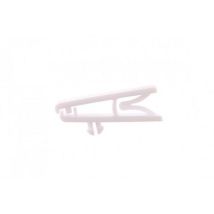 Krokodillenclip Kunststof Zonder Keycord - Wit,