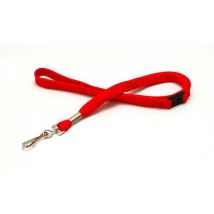 Keycord Buisvormig 12 Mm Metalen Karabijnhaak - Rood,