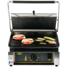 Contactgrill voor panini Roller met gietijzeren platen - Matfer