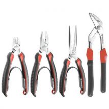 Set van 4 tangen met poten van bi-materiaal, ergonomisch - Facom - Facom
