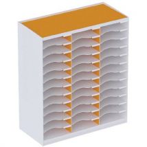 Paperflow - Sorteerrek monobloc 36 vakken