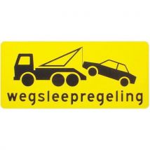Signaalbord - Wegsleepregeling - Relexim