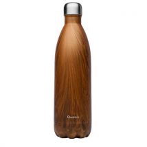 Thermosfles 1 L Hout - Qwetch, - Qwetch