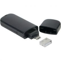 Dacomex - USB-poortblokker met vergrendelingssleutel type A blauw