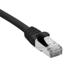 Netwerkkabel RJ45 CAT 5E F/UTP SNG zwart 0.5 m - Brand