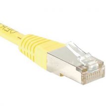 Netwerkkabel Rj45 Cat 6 F/utp Geel 0.15 Meter, - CUC