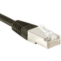 Netwerkkabel RJ45 CAT 6 S/FTP zwart 0.7 M - Brand