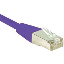 Netwerkkabel RJ45 CAT 6 S/FTP paars 0.15 M - Brand