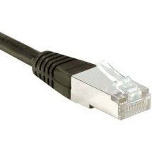 Netwerkkabel budget RJ45 CAT 5e F/UTP zwart 10 m