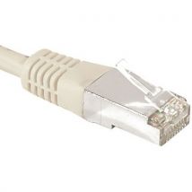 Netwerkkabel Dexlan Rj45 Cat 6a F/utp Grijs 7.5 Meter, - Dexlan