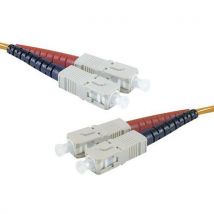 Draadbrug optisch Duplex 2 mm OM2 SC-UPC/SC-UPC oranje 5 m