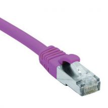 Netwerkkabel Rj45 Cat 6 F/utp Lsoh Sng Roze 0.5 M, - CUC