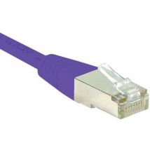 Netwerkkabel RJ45 CAT 6 S/FTP paars 1 m - CUC