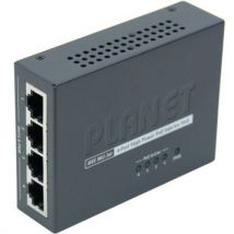 Planet HPOE-460 mini injector 4 poorten POE 802.3at 120W - Planet