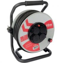 Verlengsnoer PRO 40 m - 4 stopcontacten IP44 - CUC