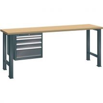 Werkbank 27x36E 4 laden - hoogte 840 mm - Lista - Lista